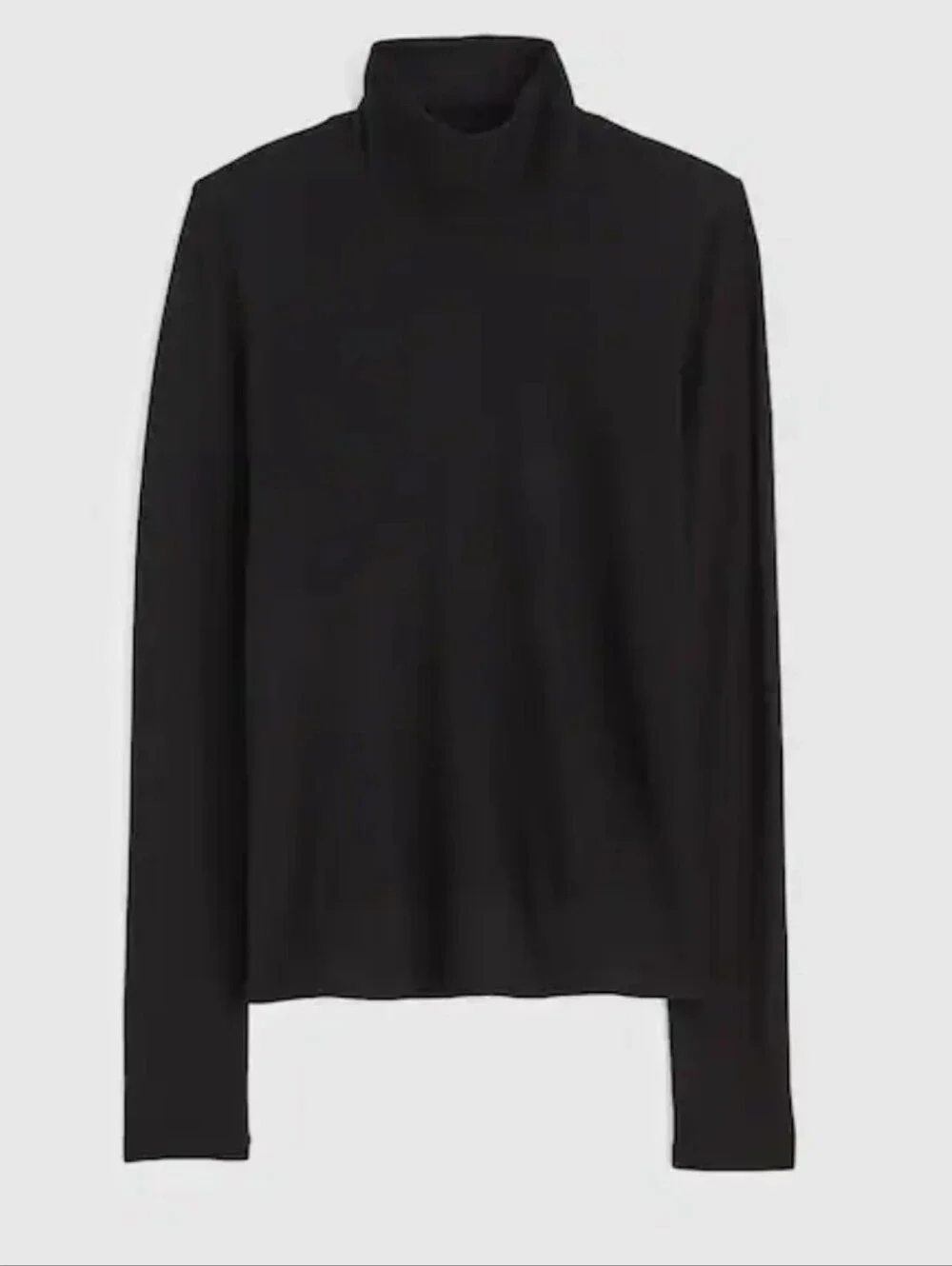 NWT Madewell Wool Blend Turtleneck Long Sleeve Tee Size M